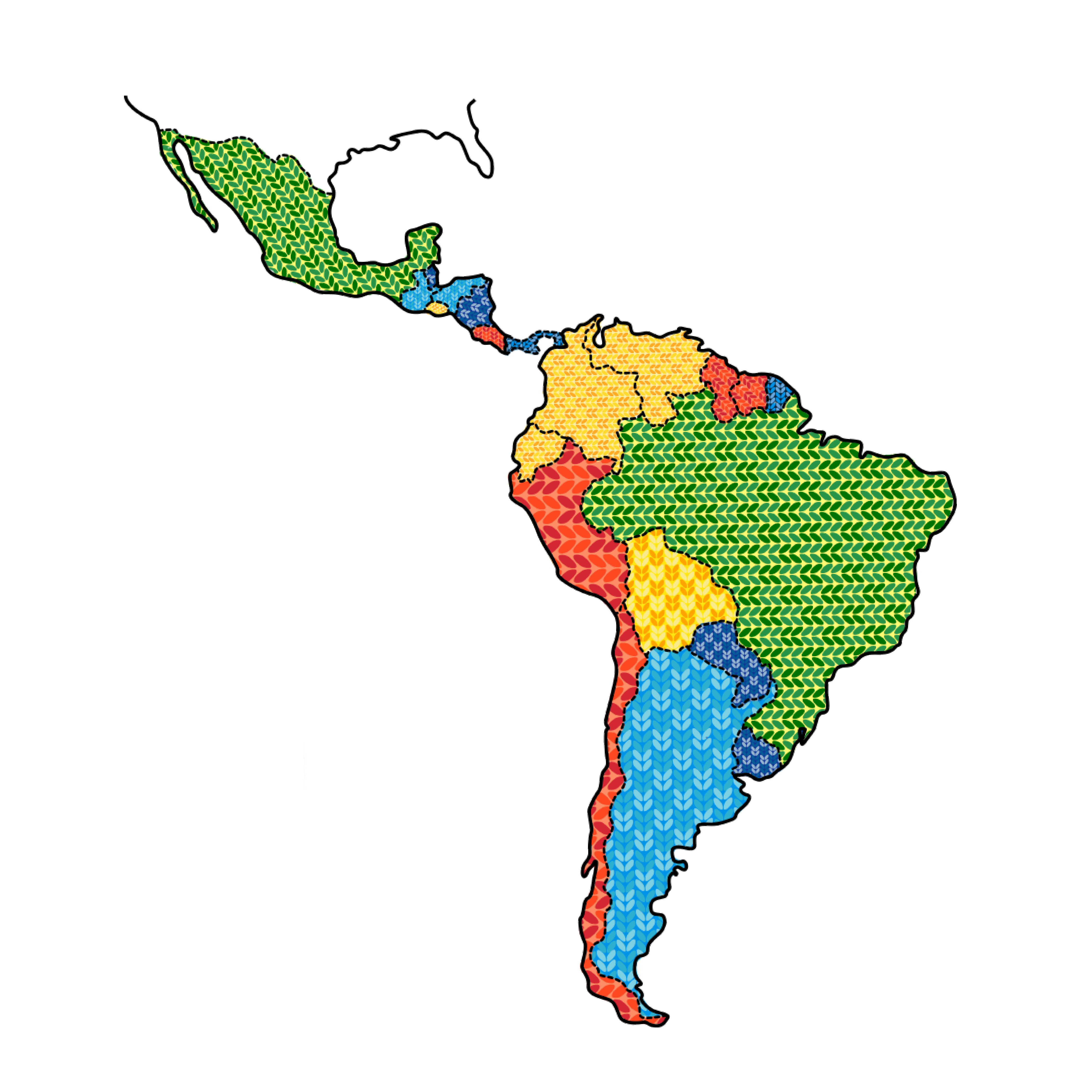 Mapa América Latina